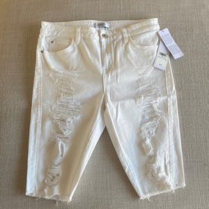 Guess denim Bermuda shorts